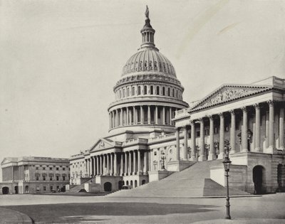ワシントンの首都ビル（モノクロ写真 作： American Photographer (after)