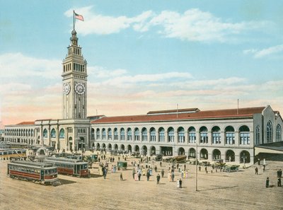 The Ferry Building, Foot of Market Street, San Francisco, California (photo) 作： American Photographer (after)