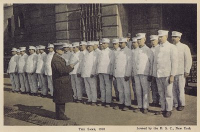 The Street Cleaners of New York, The Roll Call 作： American Photographer (after)