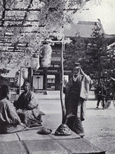 キオトのお茶屋さんの縁側（モノクロ写真 作： American Photographer (after)