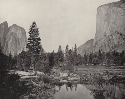 カリフォルニア州ヨセミテ渓谷（モノクロ写真 作： American Photographer (after)