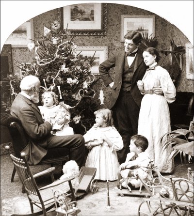 クリスマスのアメリカ人家族 作： American Photographer
