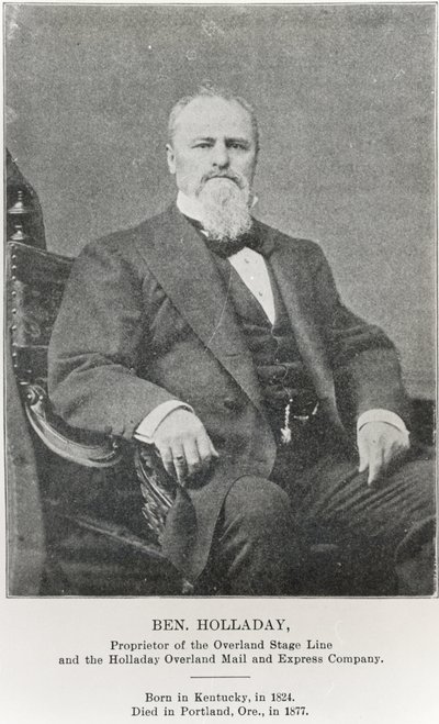 ベン・ホラデー（1824-77）（モノクロ写真 作： American Photographer