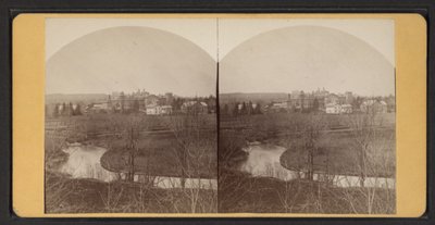 家屋の鳥瞰図（1870年頃）（モノクロ写真 作： American Photographer