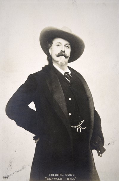 バッファロー・ビル（1846-1917）ポストカード 作： American Photographer