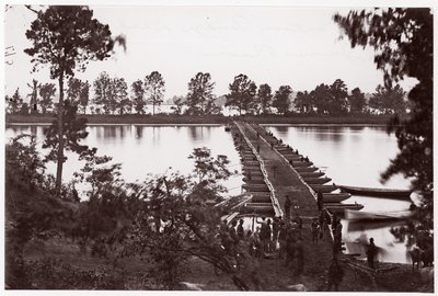 1865年頃のブラディ要塞の宿舎（ガラスネガからのアルバム・シルバー・プリント 作： American Photographer
