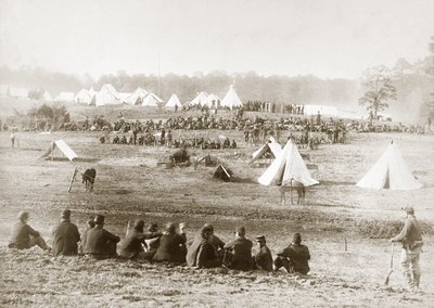 フィッシャーズヒルの戦いで捕らえられた南軍の捕虜（バージニア州 作： American Photographer