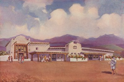 ニューメキシコ州ラミー、エル・オルティス（カラー写真） 作： アメリカの写真家