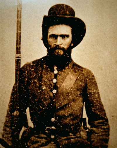 南部連合軍兵士 エルドレッド・J・ケイ 作： American Photographer
