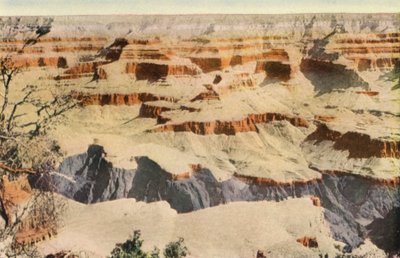 グランドキャニオン国立公園、ヤバパイポイントより（カラー写真） 作： American Photographer