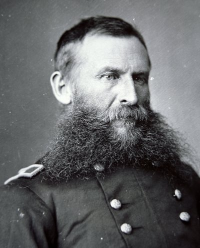 ジョージ・クルック将軍（モノクロ写真 作： American Photographer