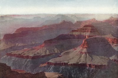 グランドキャニオン、アリゾナ州、ホピポイントからの夕日（カラー写真） 作： American Photographer