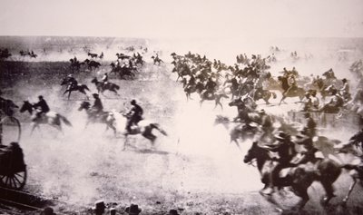 チェロキー・ストリップに押し寄せるホームステッドたち 作： American Photographer