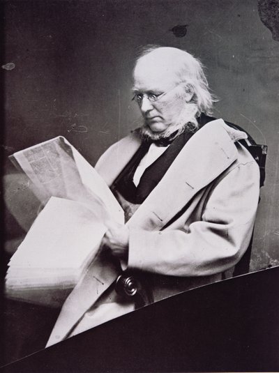ホレス・グリーリー（1811-72）（モノクロ写真 作： American Photographer