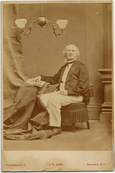 ホレスグリーリー（1811-72）、米国の政治家および新聞の編集者、写真JHケント、ブロックポート、ニューヨーク（アルブメン写真） 作： American Photographer