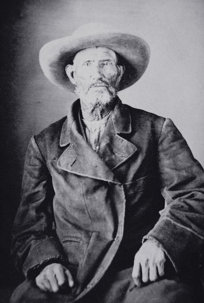 ジム・ブリッジャー（1804-81）（モノクロ写真 作： American Photographer