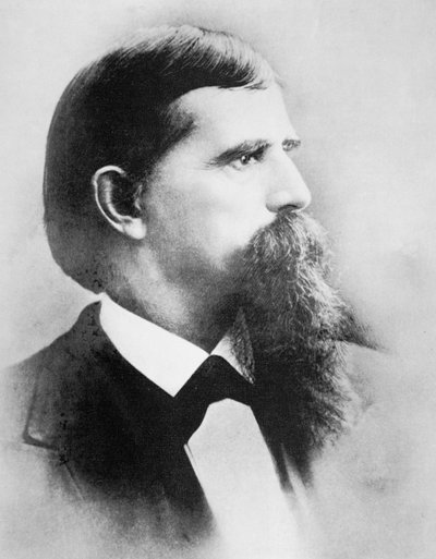 ルー・ウォレス（1827-1905）南北戦争の将軍、初代ニューメキシコ州知事（モノクロ写真 作： American Photographer