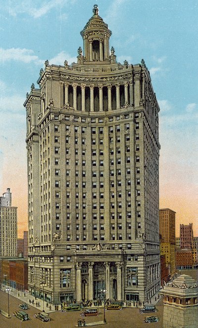 ロンドン保証と事故会社の建物（カラー写真） 作： American Photographer