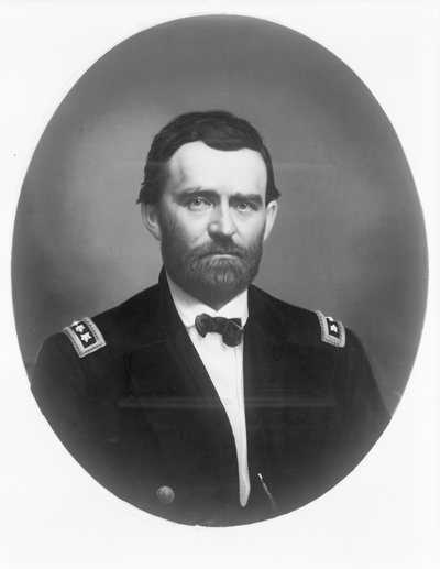 ユリシーズ・S・グラント少将、1866年（クロモリソグラフ） 作： American Photographer