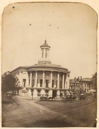 商人交換ビル、ウォルナットの3丁目、1859年頃 作： American Photographer