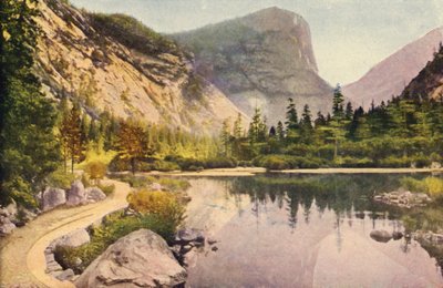 ミラーレイク、ヨセミテ国立公園（カラー写真） 作： American Photographer
