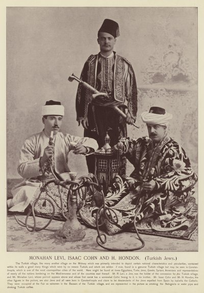 モナハンレヴィ、アイザックコーン、Hホンドン、トルコのユダヤ人 作： American Photographer