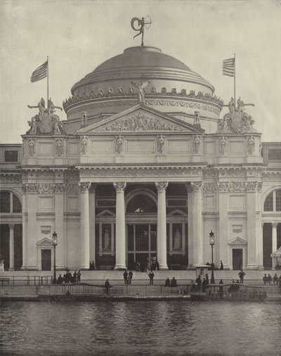 農業ビルの北ポーチコ 作： American Photographer