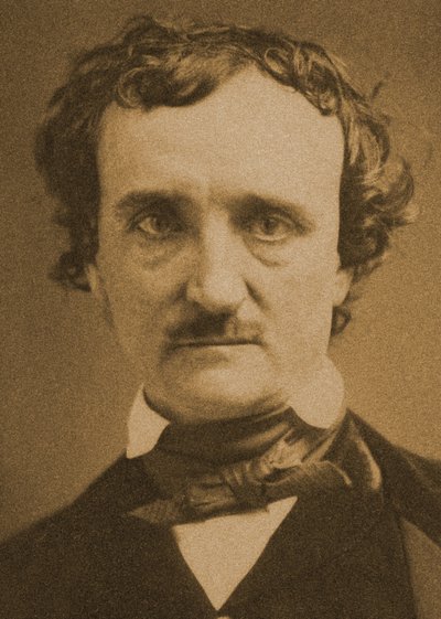エドガーアランポーの肖像画。 1849（ダゲレオタイプ） 作： American Photographer