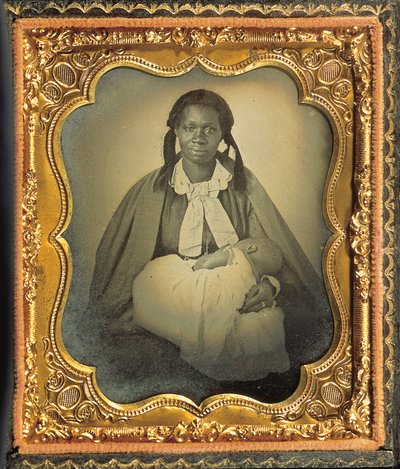 母と子の肖像画 作： American Photographer