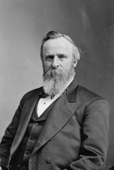 ラザフォード・B・ヘイズ大統領、1870-80年頃 作： American Photographer