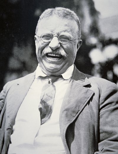 セオドア・ルーズベルト大統領、1917年頃（モノクロ写真 作： American Photographer