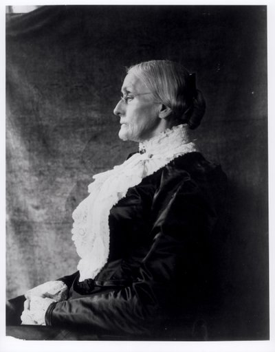 スーザンブラウネルアンソニー（1820-1906） 作： American Photographer