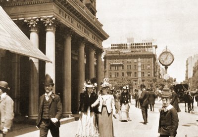 ザフィフスアベニューホテルオンマディソンスクエア、ニューヨークシティ、1896 作： American Photographer