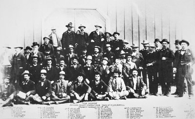 ワイオミング州ジョンソン郡戦争の「侵略者」たち 作： American Photographer