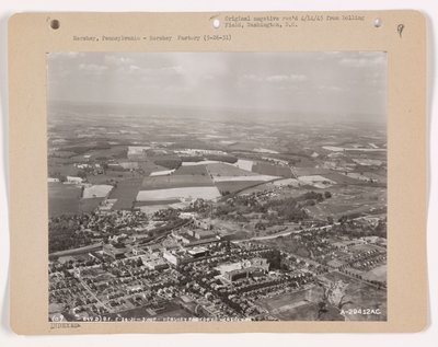 1931年5月26日、ペンシルバニア州ハーシーの風景（モノクロ写真 作： American Photographer