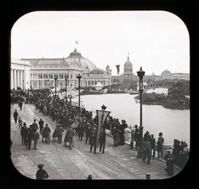 世界コロンビア博覧会：外観、シカゴ、1893年（ランタンスライド） 作： American Photographer