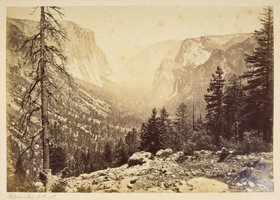 インスペクションポイントから見たヨセミテ渓谷 作： American Photographer