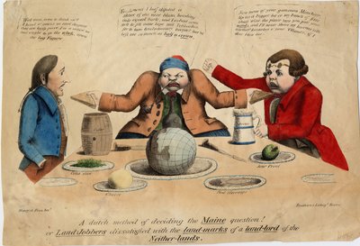 メイン質問を決定するオランダの方法！、c.1831 作： American School