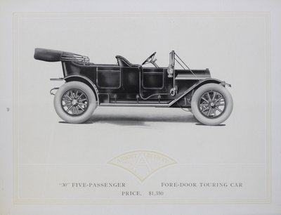 アボットデトロイトモーターカーズ、1911年 作： American School