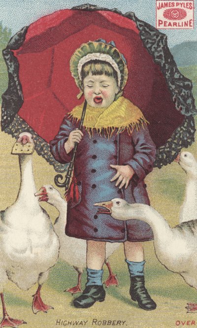 ジェームズパイルズパーリンの広告、1880年頃 作： American School