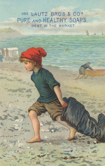 Lautz Bros＆Cosの純粋で健康的な石鹸の宣伝、c.1880 作： American School