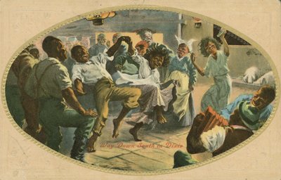 ディクシーで踊るアフリカ系アメリカ人 (色リソ) 作： American School