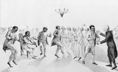 リチャードアルソップ（1761-1815）1807による他の詩とともに、エコーからのジョンハンコック知事（1737-93）とのボールでアフリカ系アメリカ人 作： American School