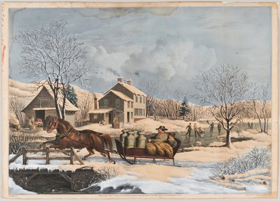 アメリカの農場風景 No. 作： American School