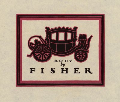 米国の商標および装置: Fisher Body Corporation、Detroit (litho) 作： アメリカの学校