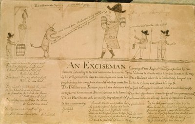 エクサイスマン、1790年頃（デッサン） 作： American School