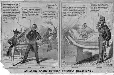 J.チャイルズ、ニューヨークとワシントンDC、1838年から1840年に発行された友好関係の怒りのうなり声 作： American School
