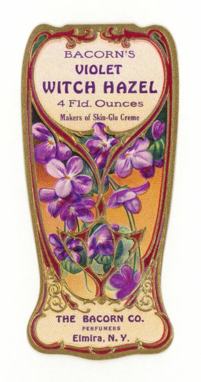 Bacorns Violet Witch Hazel Label 作： American School