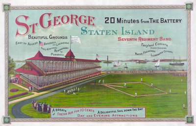 St.George Parkの野球場（スタテン島 作： American School