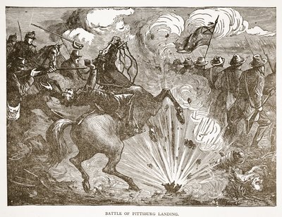 本のパブからのピッツバーグ着陸の戦い。 1896 作： American School